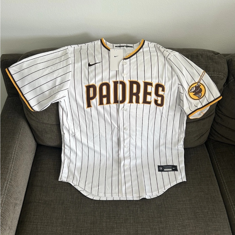 Nike Authentic San Diego Padres Yu Darvish #11 MLB Baseball Jersey Men’s Sz: L